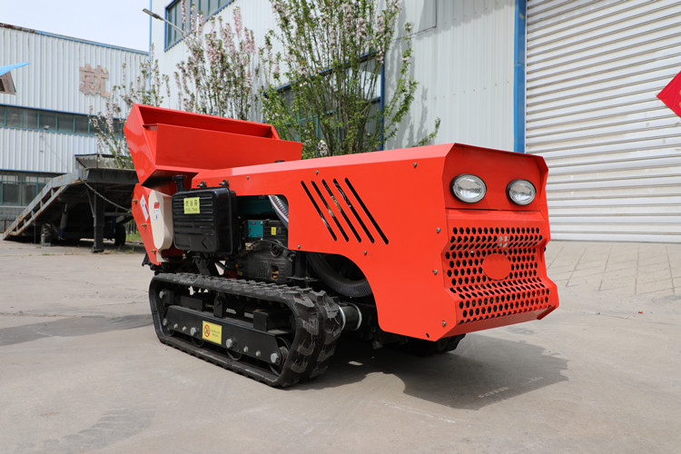 茶園施肥用履帶式田園管理機(jī)，遙控作業(yè)超輕松